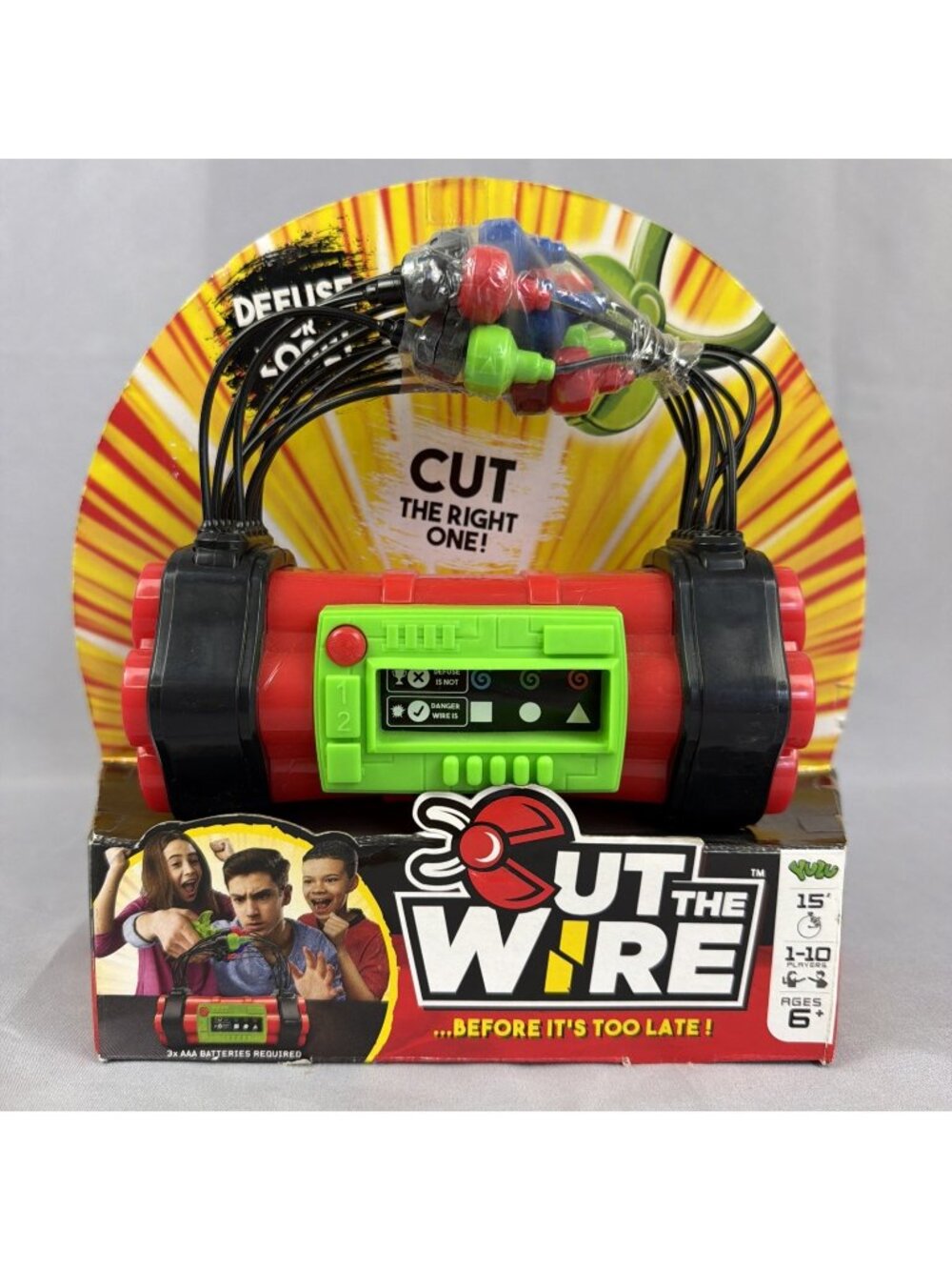 NEW 2018 CUT THE WIRE Before It’s Too Late Family Game Target Exclusive Age 6+